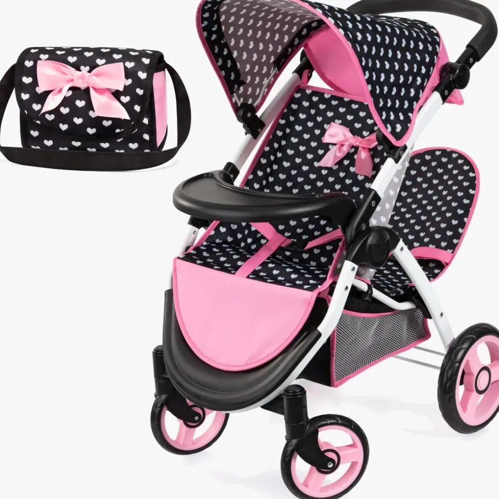 Bayer Design Twin Star Schwarz/Rosa