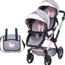 Bayer Xeo Twin Schmetterling Grau/Rosa