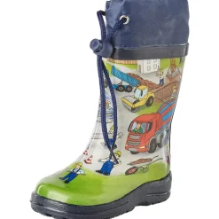 Beck Bauarbeiter Gummistiefel Blau 24