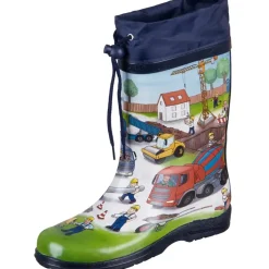 Beck Bauarbeiter Gummistiefel Blau 24