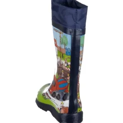Beck Bauarbeiter Gummistiefel Blau 24