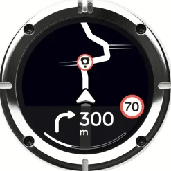 Beeline Moto II Classic Navigationssystem Edelstahl poliert