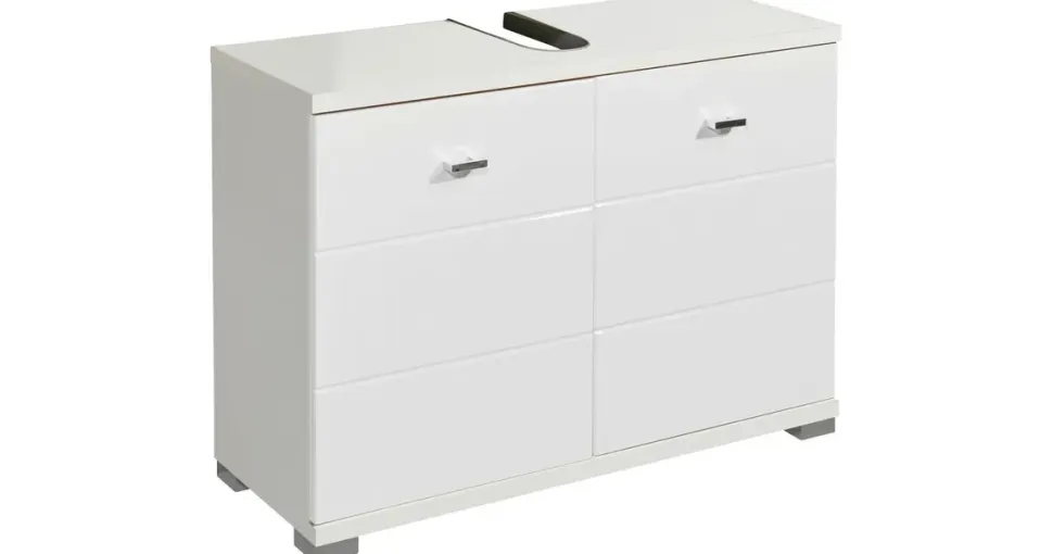 Bega BBK Waschbeckenunterschrank 80 x 57 x 30 cm Weiß