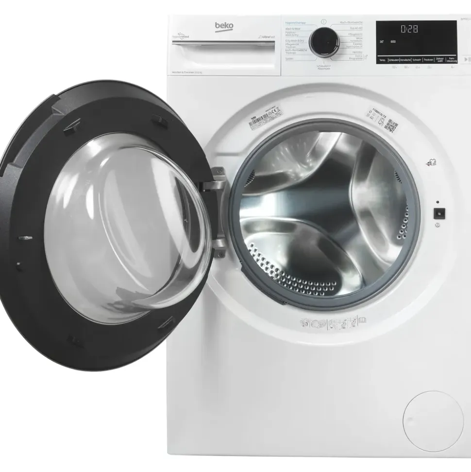 Beko B3DFT510447W Waschtrockner (10 kg / 6 kg, 1400 U/min)
