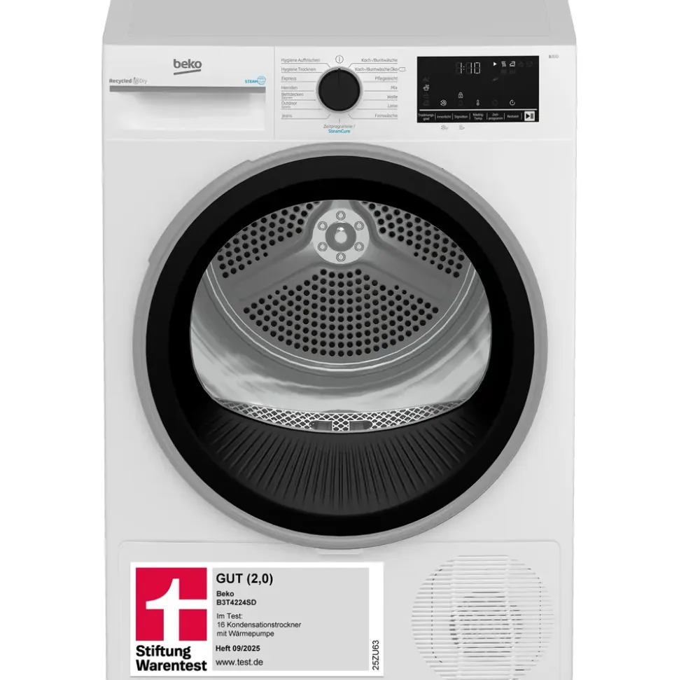 Beko B3T4224SD Wärmepumpentrockner (8 kg)
