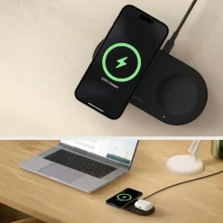 Belkin BoostCharge Pro 2-in-1 - Induktive Ladematte