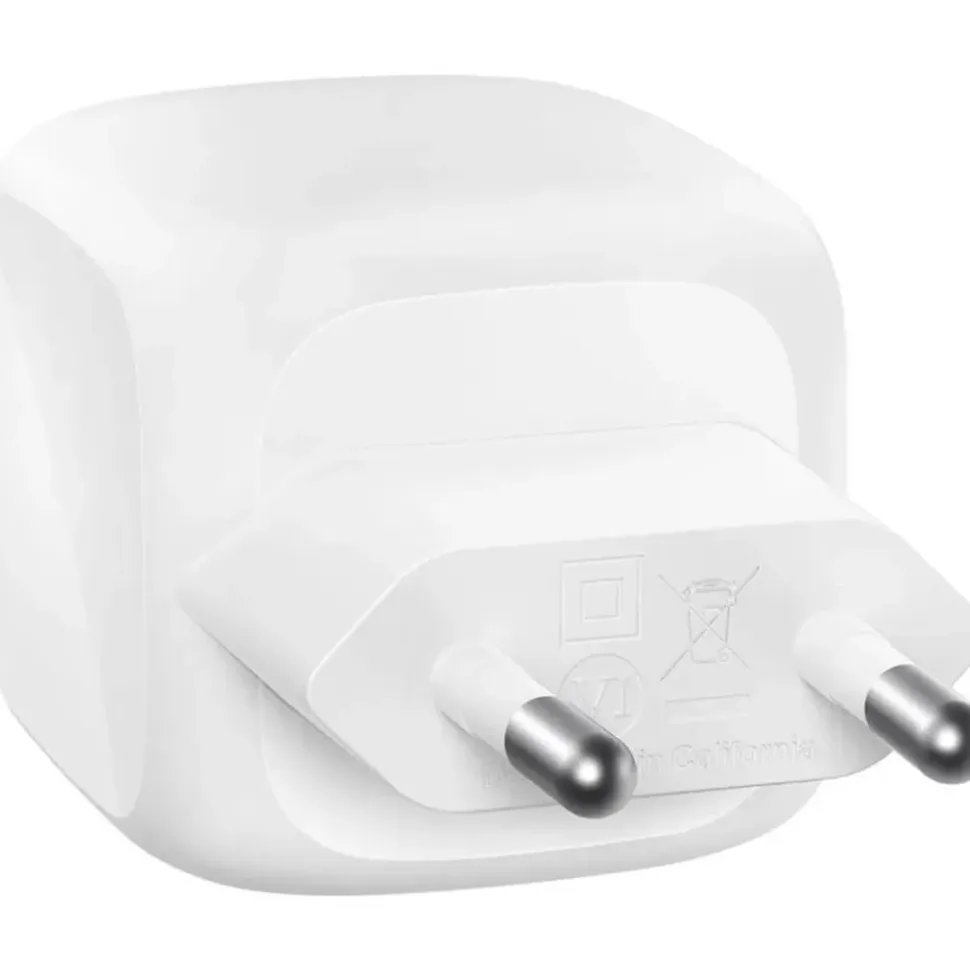 Belkin Dual USB-C Ladegerät Power Delivery und PPS (50 W) weiß