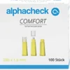Berger Med Gmbh alphacheck comfort Sicherheitslanzetten 26 G x 1,6 mm 100 Stück