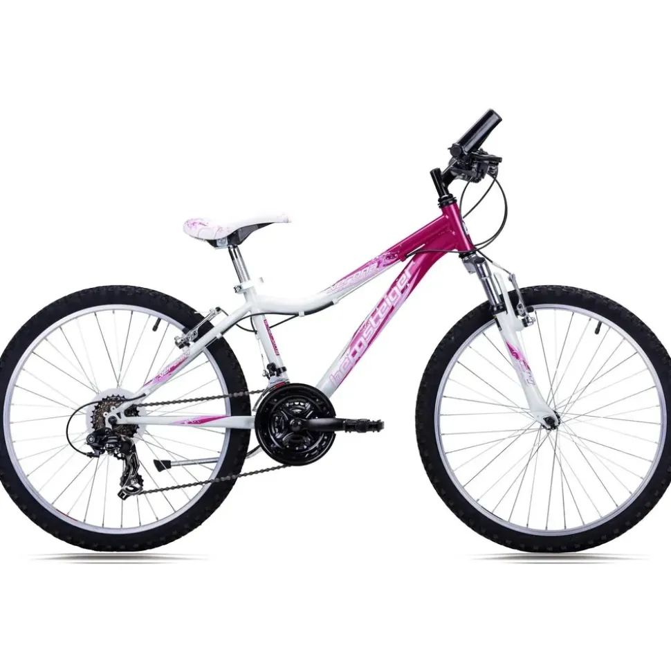 Bergsteiger Verona 24 Zoll RH 34 cm weiß/pink
