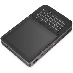 BerryBase HackberryPi CM5 Linux Cyberdeck Taschencomputer, 4 Touch-Display, Tastatur-Maus, 5000 mAh