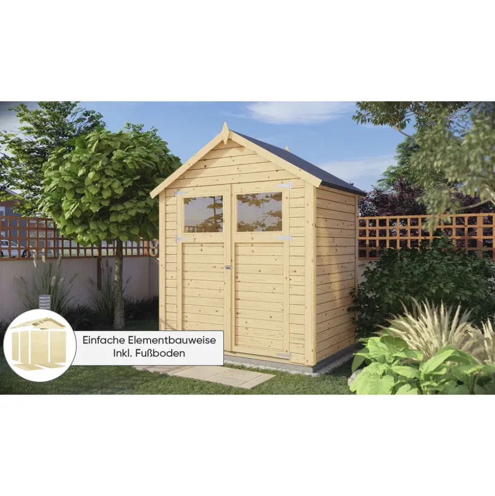 BERTILO Sylt 1 1,82 x 1,23 m natur