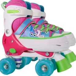 Best Sporting Rollschuhe Quad Style Pink/Bunt 36-39