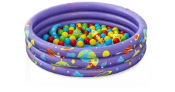 BESTWAY - Bällebad Weltraum 102x25cm Planschbecken Ballpool Kinder Spielzeug Kugel