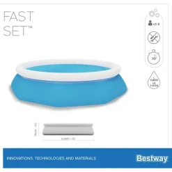 BESTWAY Fast Set 305 x 76 cm rund