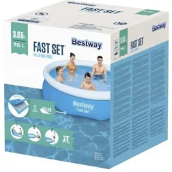 BESTWAY Fast Set 305 x 76 cm rund