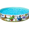 BESTWAY Fill 'n Fun Planschbecken Dinosaurier 183 x 38 cm