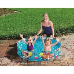 BESTWAY Fill 'N Fun Planschbecken 122 x 25 cm (BW55028)