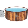 BESTWAY Helsinki AirJet Plus 180 x 66 cm Holz-Optik