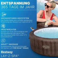 BESTWAY Lay-Z-Spa Bali AirJet