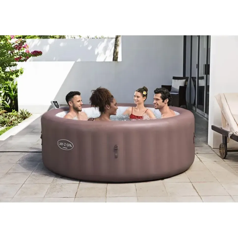 BESTWAY Lay-Z-Spa Hawaii AirJet 196 x 71 cm Terrakotta