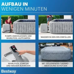 BESTWAY LAY-Z-SPA San Francisco HydroJet ProTM 6001Q_25