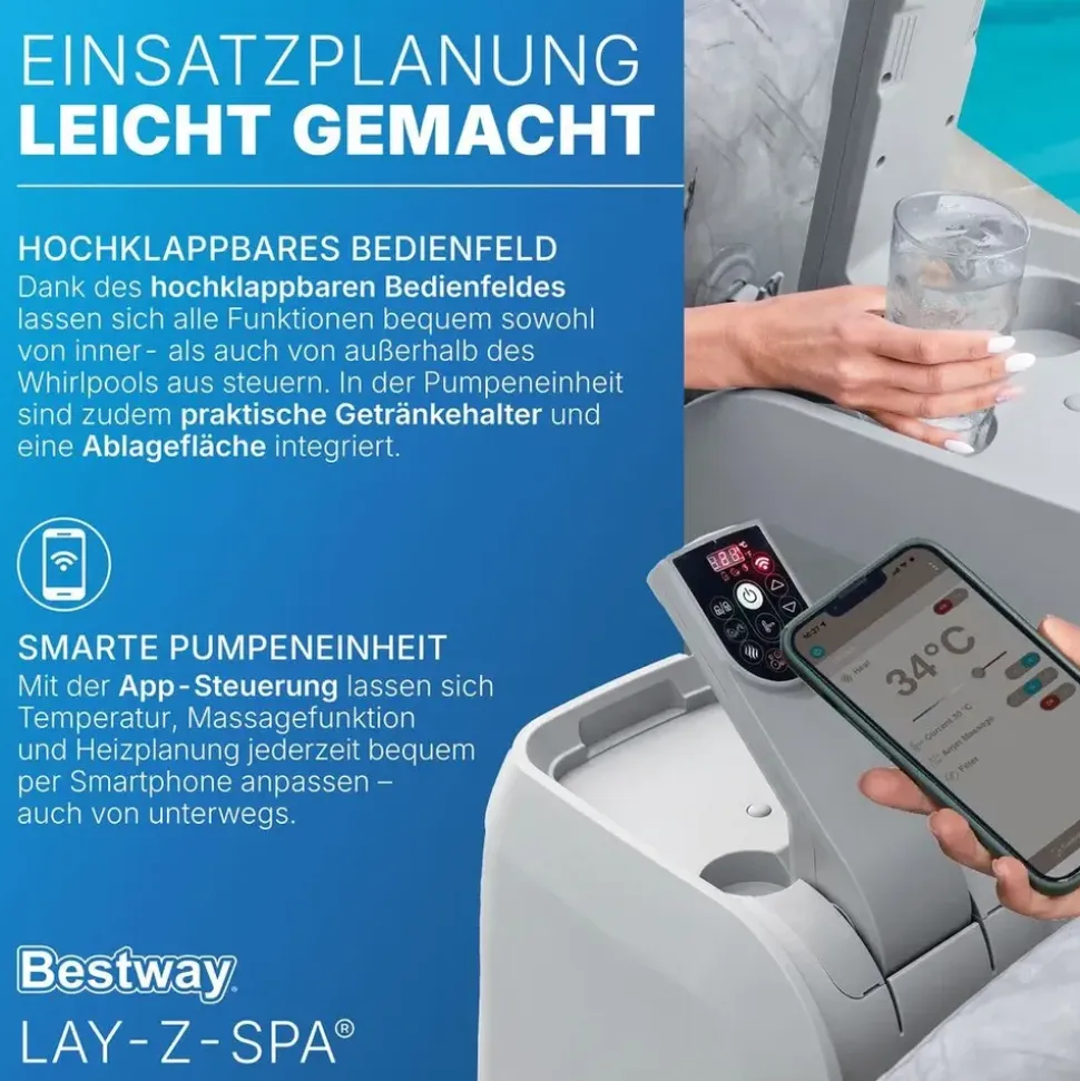 BESTWAY LAY-Z-SPA San Francisco HydroJet ProTM 6001Q_25
