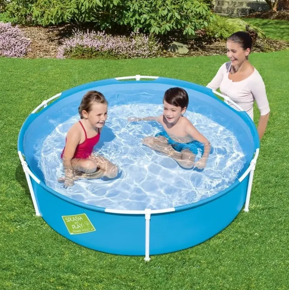 BESTWAY My First Frame Pool Planschdecken 152 x 38 cm