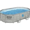 BESTWAY Power Steel Swim Vista Series Frame Pool oval