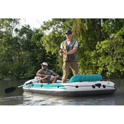 BESTWAY Schlauchboot Komplett-Set Adventure Elite X5 364 x 166 x 45 cm