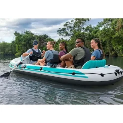 BESTWAY Schlauchboot Komplett-Set Adventure Elite X5 364 x 166 x 45 cm