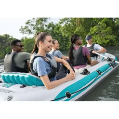 BESTWAY Schlauchboot Komplett-Set Adventure Elite X5 364 x 166 x 45 cm
