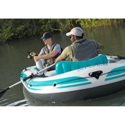 BESTWAY Schlauchboot Komplett-Set Adventure Elite X5 364 x 166 x 45 cm