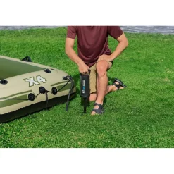 BESTWAY Schlauchboot Komplett-Set Voyager X4 350 x 145 x 49 cm