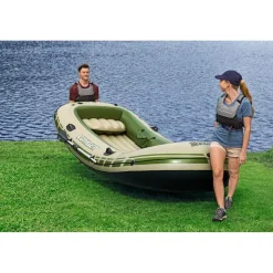 BESTWAY Schlauchboot Komplett-Set Voyager X4 350 x 145 x 49 cm