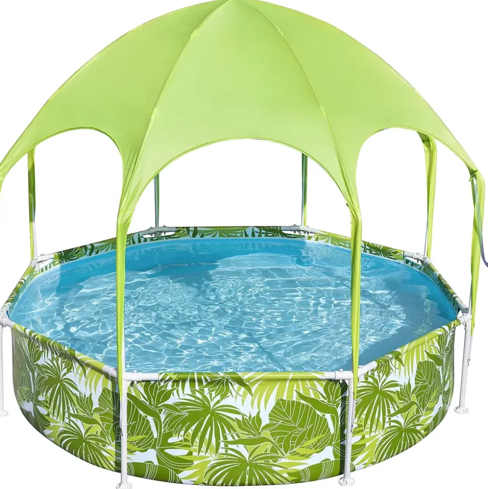 BESTWAY Splash-in-Shade Baby-Pool 244 x 244 x 51 cm (244)