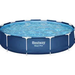 BESTWAY Steel Pro Frame Pool rund