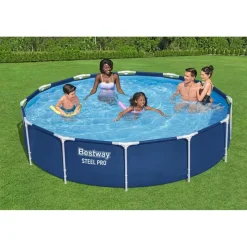 BESTWAY Steel Pro Frame Pool rund