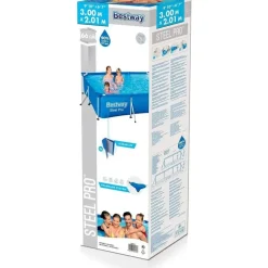 BESTWAY Steel Pro Frame Pool 300 x 201 x 66 cm