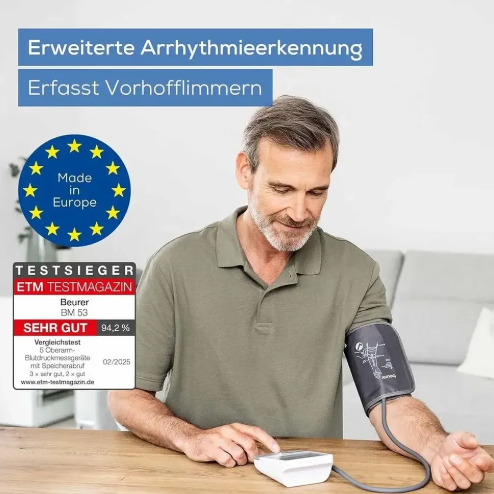 Beurer BM53 Obarm-Blutdruckmessgerät 1 st