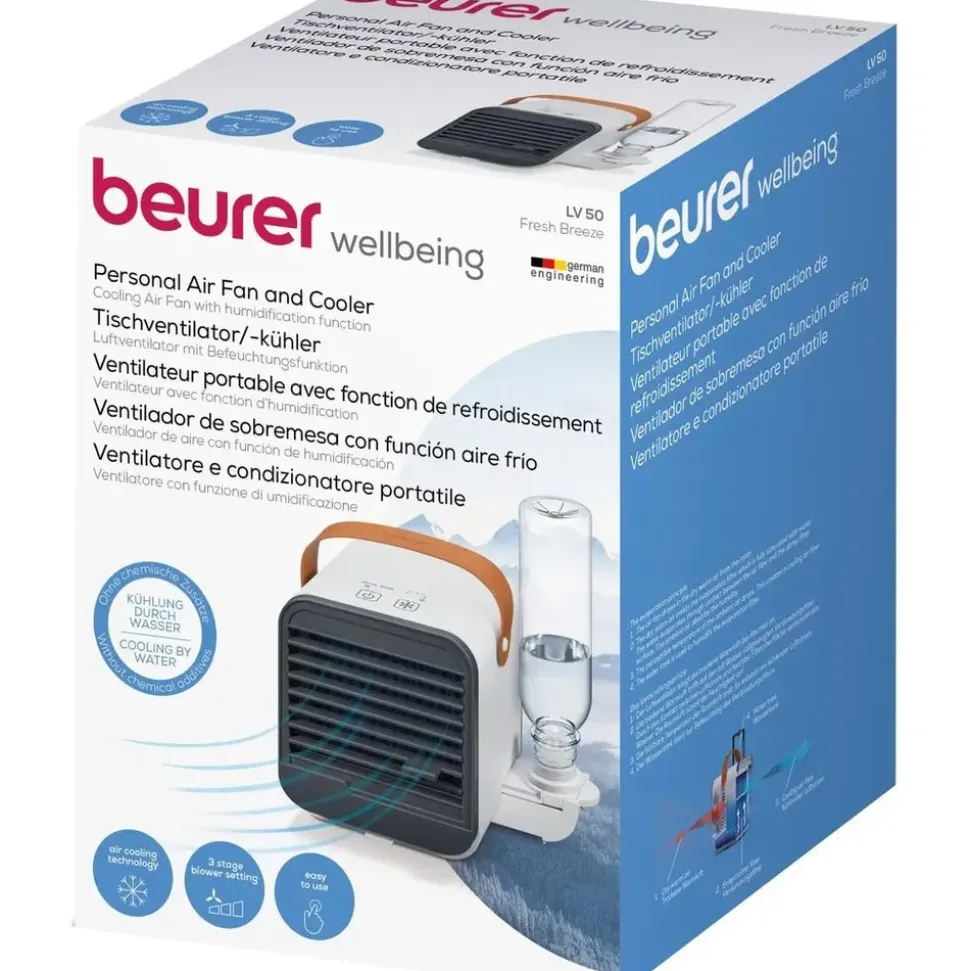 Beurer LV 50 Fresh Breeze Tischventilator weiß/schwarz
