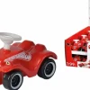 Big 800055975 - BIG Mini-Bobby-Car-Classic, rot, Miniaturmodell mit Rückziehfunktion, 1 Stück, 45x70x50mm
