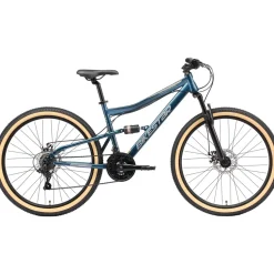 Bikestar Fully Mountainbike 27,5 Zoll RH 43 cm Damen blau