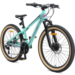 Bikestar Mountainbike 24 Zoll RH 54 cm mint/pink