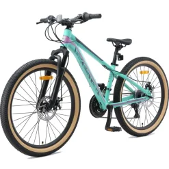 Bikestar Mountainbike 24 Zoll RH 54 cm mint/pink