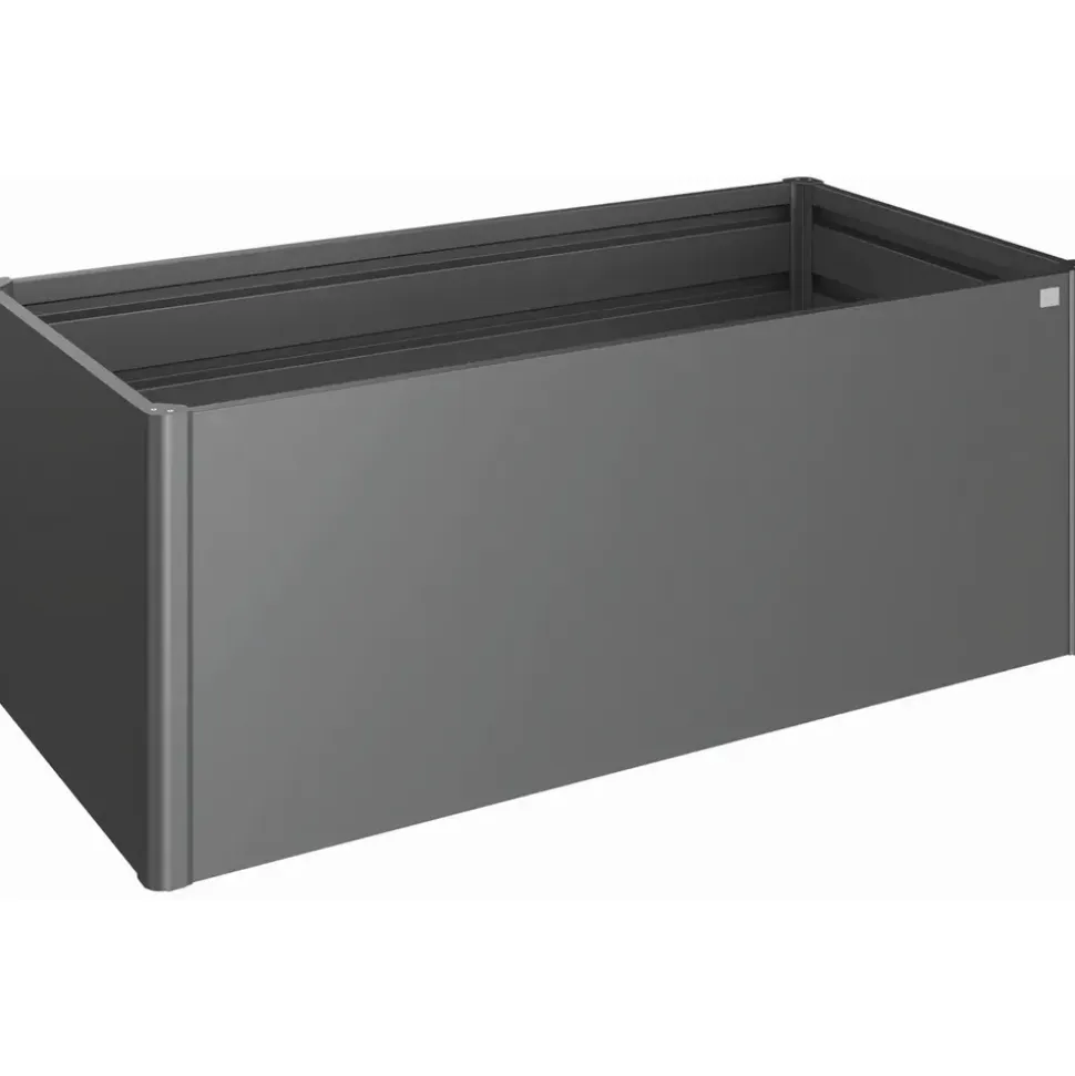 Biohort Hochbeet 2x1 201 x 102 x 77 cm dunkelgrau-metallic