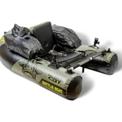Black Cat Battle Boat Belly Boot