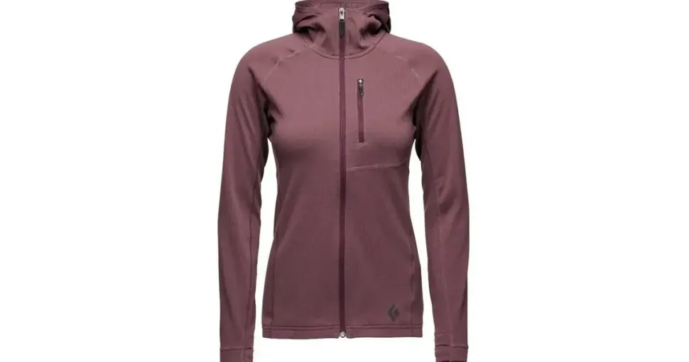 Black Diamond Coefficient Fleece Hoody Fleecejacke Damen Fig L