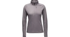 Black Diamond Coefficient Lt Fleece Mit Halbem Reißverschluss Dark Mauve M