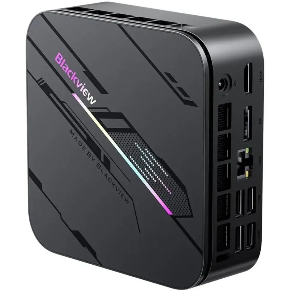 Blackview Mini-PC AMD Ryzen 5 7430U 4,0 GHz 16 GB RAM 512 GB SSD Windows 11 Pro