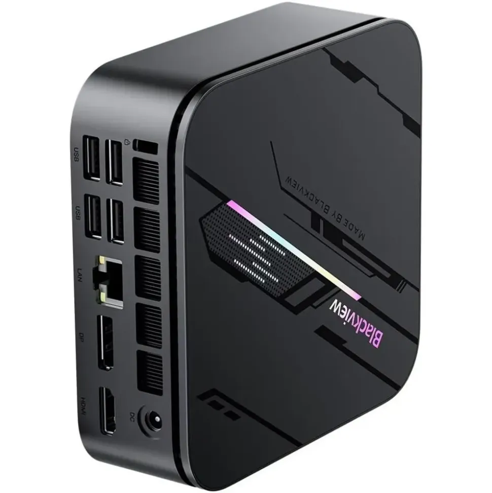 Blackview Mini-PC AMD Ryzen 5 7430U 4,0 GHz 16 GB RAM 512 GB SSD Windows 11 Pro